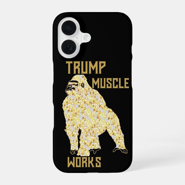FUNDA PARA iPhone 16 TRUMP (Reverso )