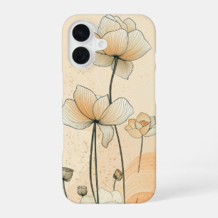 Funda Para iPhone 16 Tulip de crema de sol