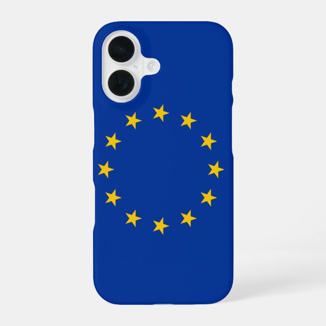 Funda Para iPhone 16 UE Unión Europea (Reverso )