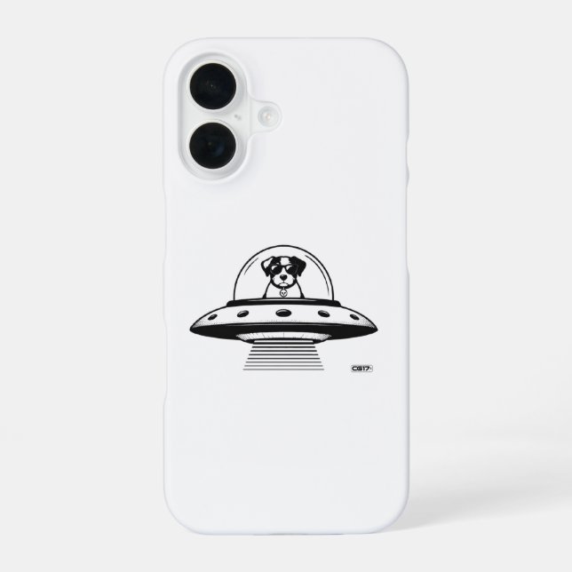 Funda Para iPhone 16 Ufo dog CG17s (Reverso )