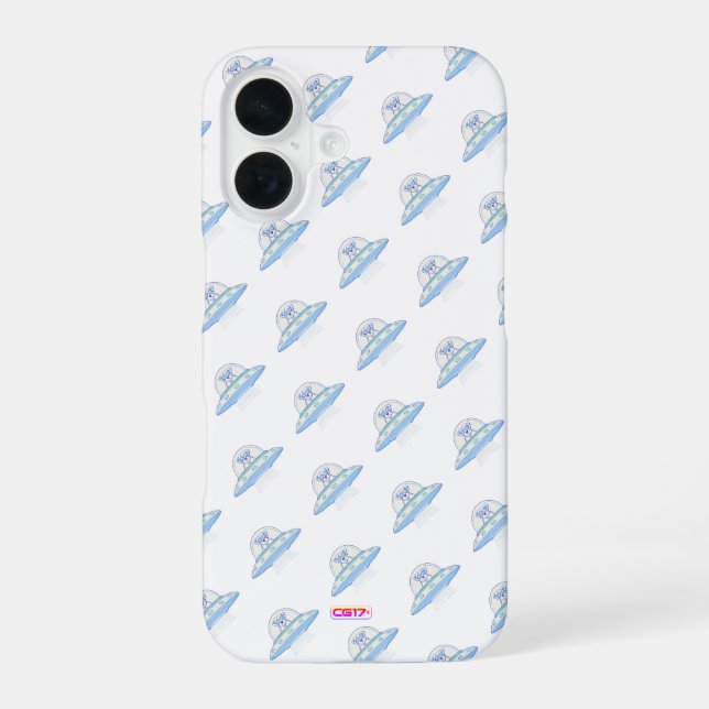 Funda Para iPhone 16 Ufodog logo3 45g (Reverso )