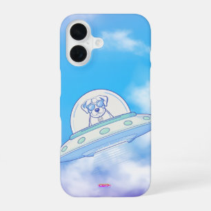 Funda Para iPhone 16 Ufodog logo 45g Clouds2