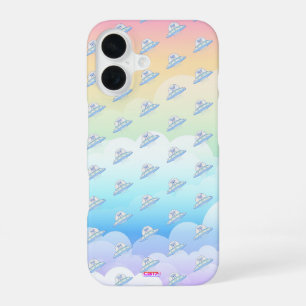 Funda Para iPhone 16 Ufodog logo 45g Clouds2