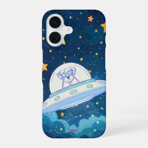Funda Para iPhone 16 Ufodog logo 45g starry night