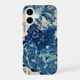 Funda Para iPhone 16 Ukiyo-e japonés – Utagawa Kuniyoshi – Texto person