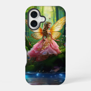 Funda Para iPhone 16 Un bosque mágico de hadas en el bosque