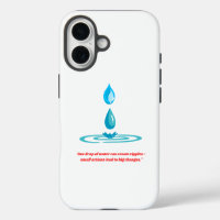 Un diseño premium de una gota de agua 
