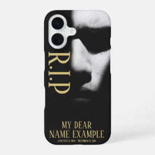 Funda Para iPhone 16 Una cara dormida en media sombra Case-Mate