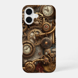 Funda Para iPhone 16 Una fusión steampunk de arte y maquinaria