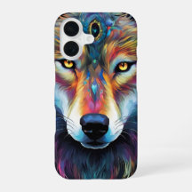 Une tête de loup