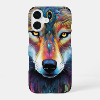 Funda Para iPhone 16 Une tête de loup