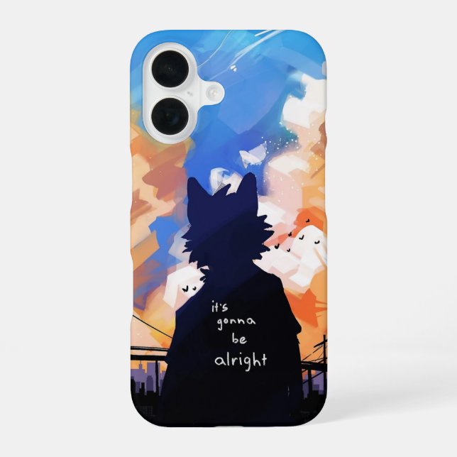 Funda Para iPhone 16 Va a estar bien C (Reverso )