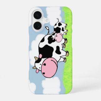 Funda Para iPhone 16 Vaca y bebé