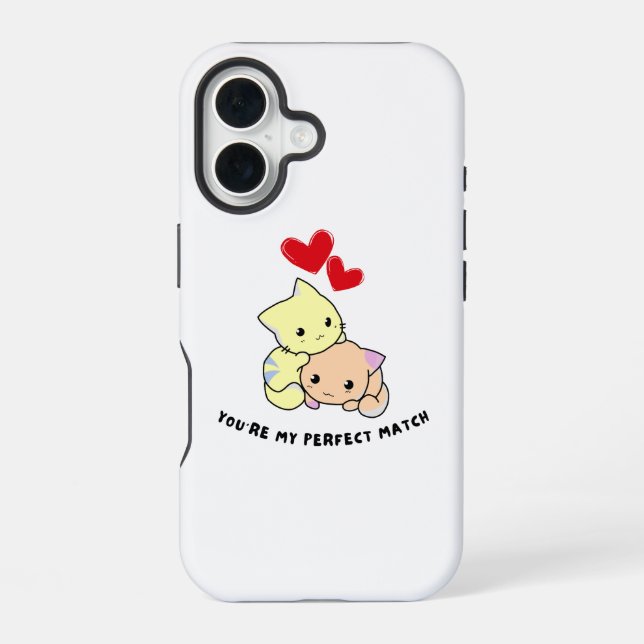 Funda Para iPhone 16 Valentín perfecto (Reverso )