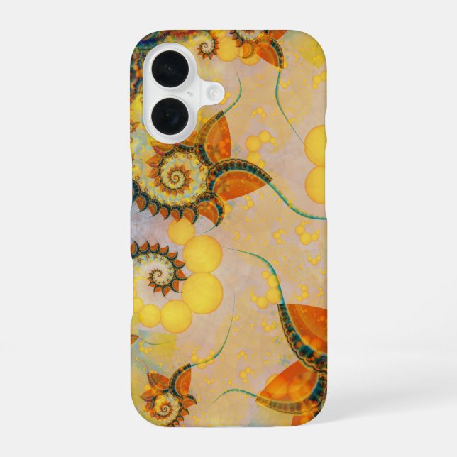 Funda Para iPhone 16 Valle de Mariposas (Reverso )