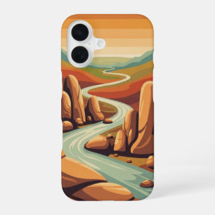 Funda Para iPhone 16 Valle Retro Riverstones