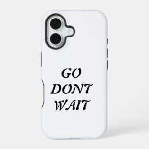 Funda Para iPhone 16 "Ve. No espere