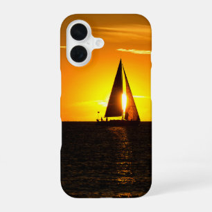 Funda Para iPhone 16 Vela al atardecer