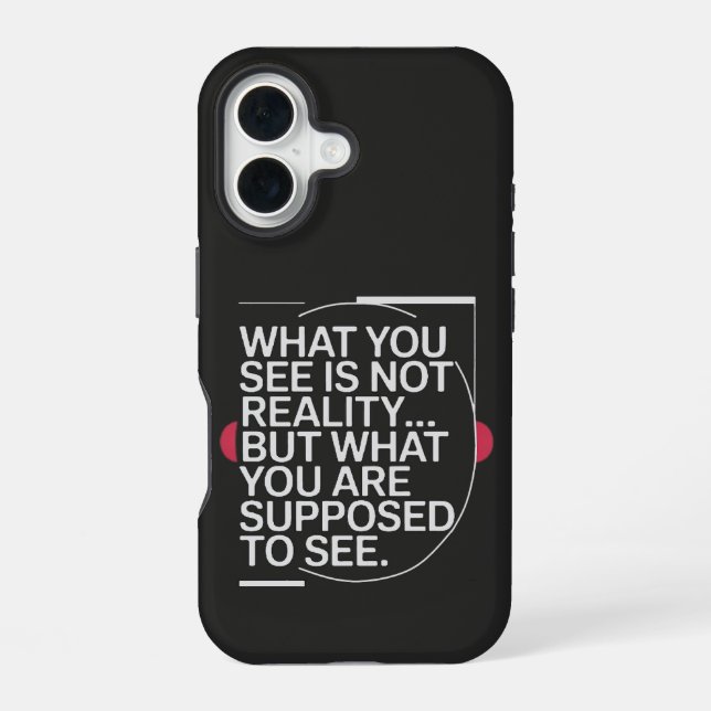 Funda Para iPhone 16 Verdad diseñada para ti (Reverso )