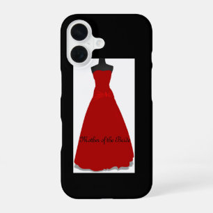 Funda Para iPhone 16 Vestido de novia elegante para la madre de la novi
