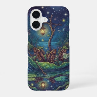 Funda Para iPhone 16 Viaje al Desconocido | Bosque Nocturno Encantado