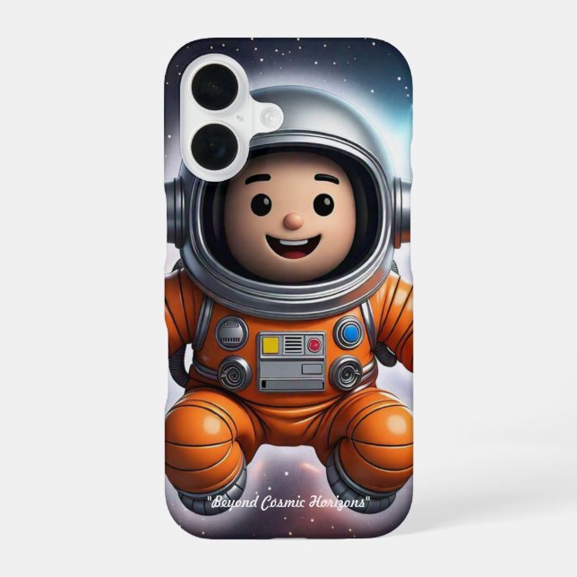 Funda Para iPhone 16 "Viaje Astral" (Reverso )