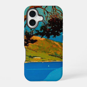 Funda Para iPhone 16 Viajes por la Costa Vintage de California