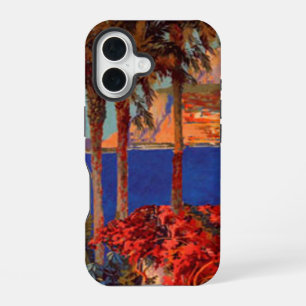 Funda Para iPhone 16 Viajes Vintage Antibes Cote D'Azur