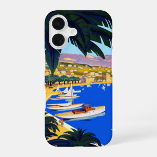 Funda Para iPhone 16 Viajes Vintage Cote D'Azur