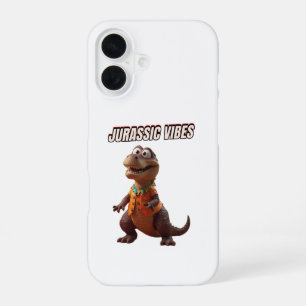 Funda Para iPhone 16 Vibraciones Jurásicas