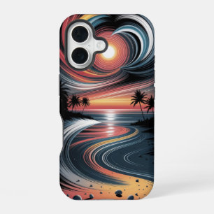Funda Para iPhone 16 Vibraciones Tropicales Alucinantes