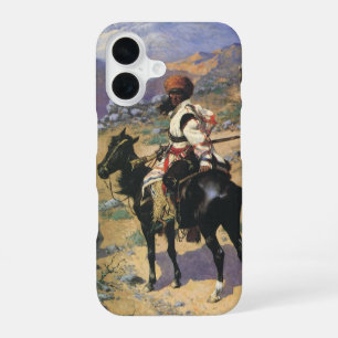 Funda Para iPhone 16 Viejo Oeste Salvaje, Un trampero indio por Remingt