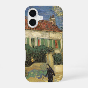 Funda Para iPhone 16 Vincent van Gogh - Casa blanca de noche