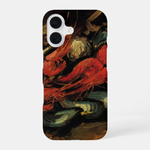Funda Para iPhone 16 Vincent van Gogh - Naturaleza muerta mejillones y