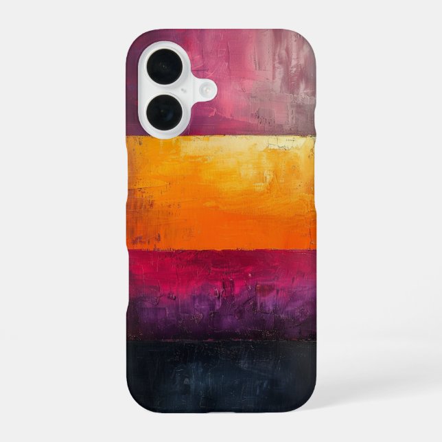Funda Para iPhone 16 Violet Ember Fields (Reverso )