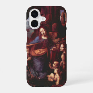 Funda Para iPhone 16 Virgen de las Rocas de Leonardo da Vinci