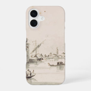 Funda Para iPhone 16 Vista de la isla de Burano en Veneto