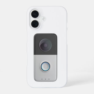 Funda Para iPhone 16 Vista frontal del timbre de vídeo inteligente