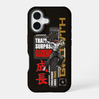 FUNDA PARA iPhone 16 VYTROS "CRECIMIENTO" FITNESS PARA HOMBRES
