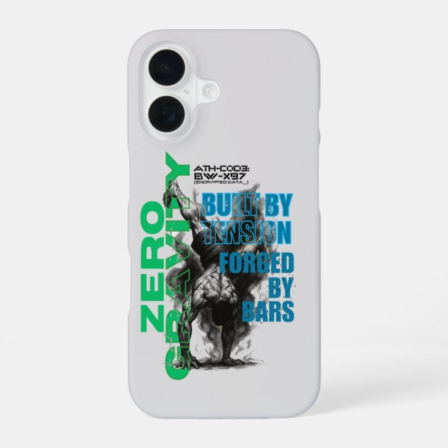 FUNDA PARA iPhone 16 VYTROS "GRAVEDAD CERO" ATH-CODE  (Reverso )