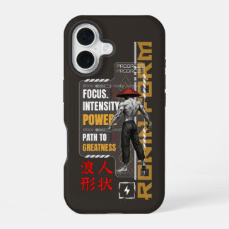 FUNDA PARA iPhone 16 VYTROS "RONIN FORM" FITNESS