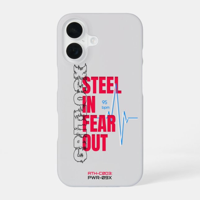Funda Para iPhone 16 VYTROS serie de estuches para iPhone "ATH-CODE" (Reverso )