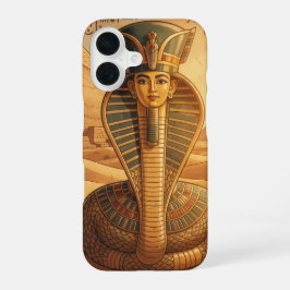 Funda Para iPhone 16 Wadjet – Ägyptische Schlangengöttin´4