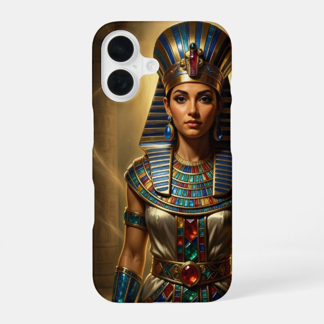 Funda Para iPhone 16 Wadjet – Egyptian Cobra Goddess´2 (Reverso )