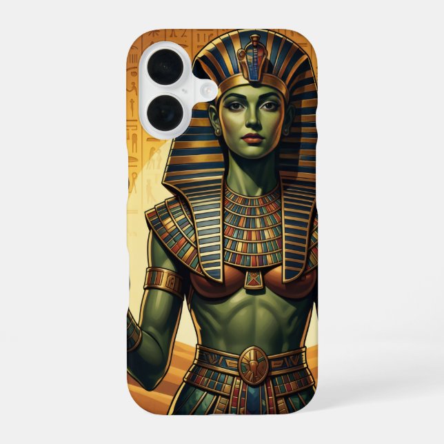 Funda Para iPhone 16 Wadjet – Egyptian Cobra Goddess´4 (Reverso )