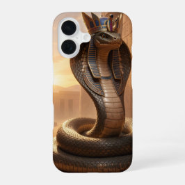 Funda Para iPhone 16 Wadjet – Egyptian Cobra Goddess´5