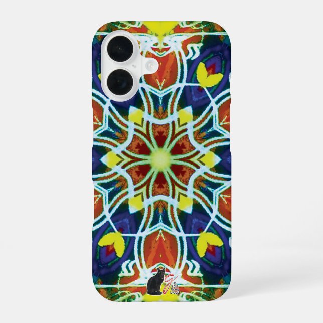 Funda Para iPhone 16 Wicker Kaleidoscope (Reverso )