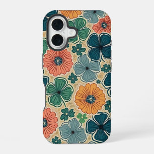 Funda Para iPhone 16 Wildflowers Harmonious Tones