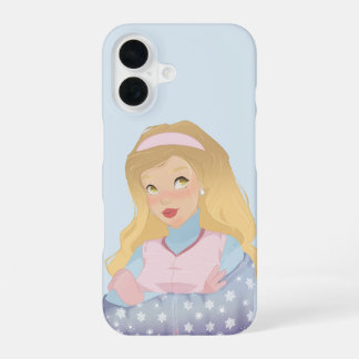 Funda Para iPhone 16 Winter Art | Blonde Girl | Phone Case