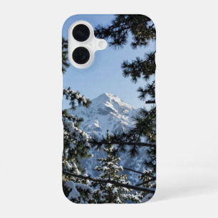 Funda Para iPhone 16 Winter Snowy Branch Mountain Phone Case
